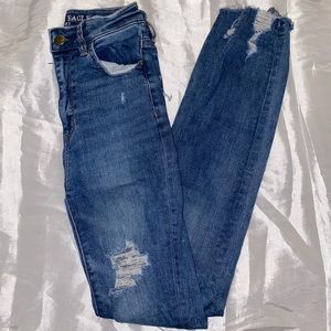 00R American Eagle high-rise jeggings (skinny)